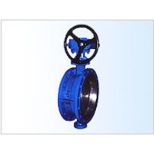 Double Flanged Metal Seal Butterfly Valve